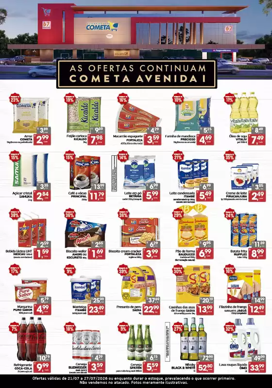 Catálogo Cometa Supermercados | EXCLUSIVE OFFERS AT AVENIDA I STORE | 2026-07-21T00:00:00.000Z - 2026-07-27T00:00:00.000Z