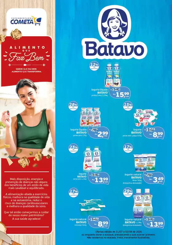 Catálogo Cometa Supermercados | Food that is good for you. | 2026-07-21T00:00:00.000Z - 2026-08-02T00:00:00.000Z