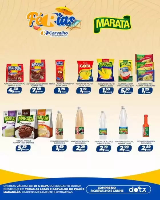 Catálogo R Carvalho Supermercado | Marata | 2026-07-21T00:00:00.000Z - 2026-07-25T00:00:00.000Z