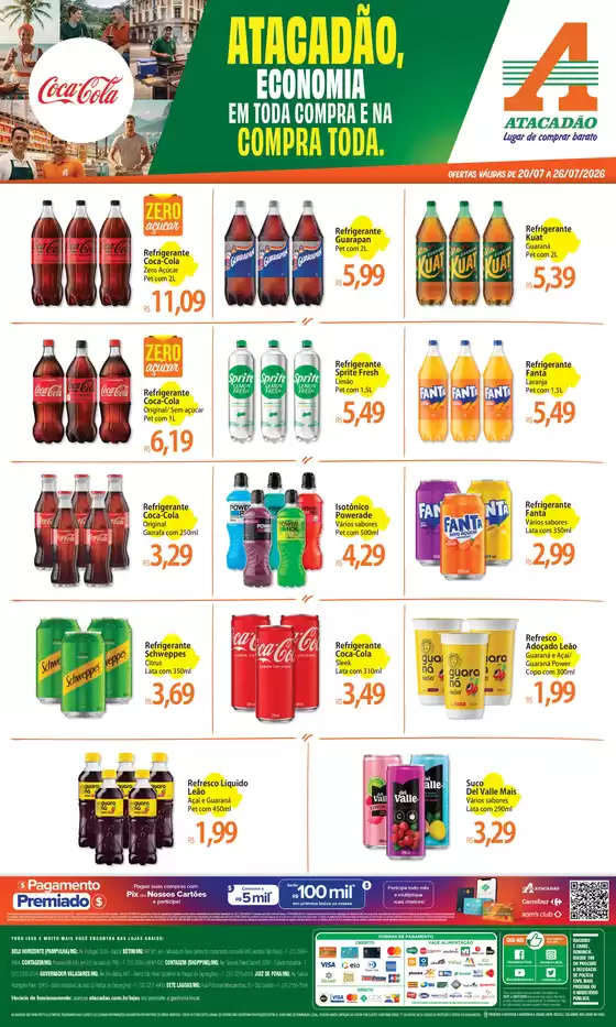 Catálogo Atacadão | Atacadão - Bebidas | 2026-07-21T00:00:00.000Z - 2026-07-26T00:00:00.000Z