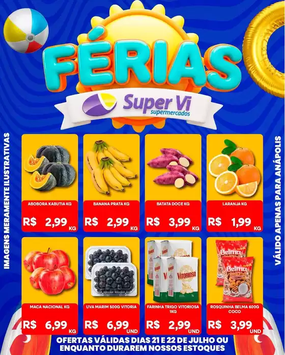 Catálogo Supervi Supermercados | Encarte Supervi Supermercados | 2026-07-21T00:00:00.000Z - 2026-07-22T00:00:00.000Z