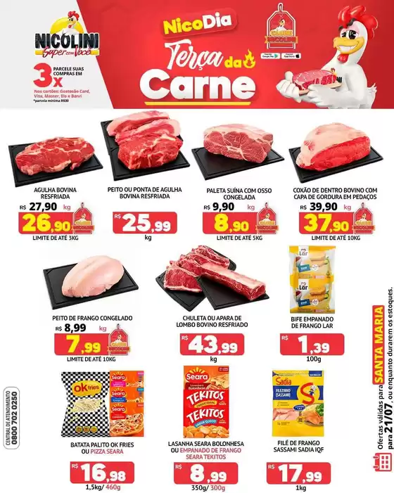 Catálogo Super Nicolini | Melhores ofertas e descontos | 2026-07-21T00:00:00.000Z - 2026-07-21T00:00:00.000Z