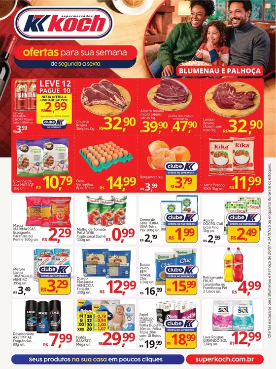 Catálogo Supermercados Koch | Grandes descontos em produtos selecionados | 2026-07-20T00:00:00.000Z - 2026-07-24T00:00:00.000Z