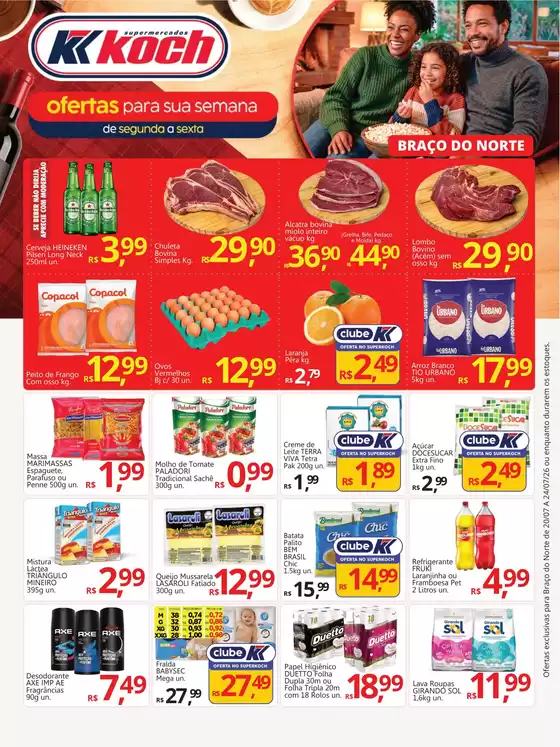 Catálogo Supermercados Koch | Economize agora com nossas ofertas | 2026-07-20T00:00:00.000Z - 2026-07-24T00:00:00.000Z