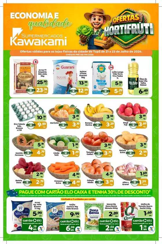 Catálogo Supermercados Kawakami | Ofertas - Tupã | 2026-07-21T00:00:00.000Z - 2026-07-23T00:00:00.000Z