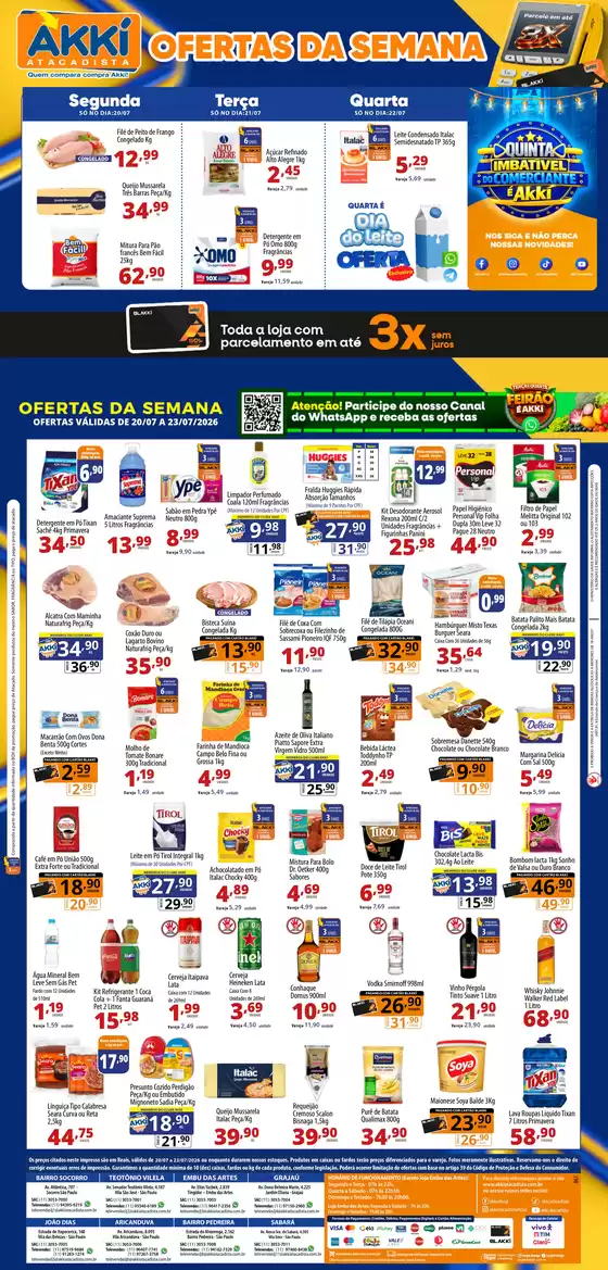 Catálogo Akki Atacadista | OFERTAS DA SEMANA NO AKKI 20 A 23 07 | 2026-07-20T00:00:00.000Z - 2026-07-23T00:00:00.000Z