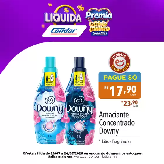 Catálogo Supermercados Condor | Melhores ofertas para compradores econômicos | 2026-07-20T00:00:00.000Z - 2026-07-24T00:00:00.000Z