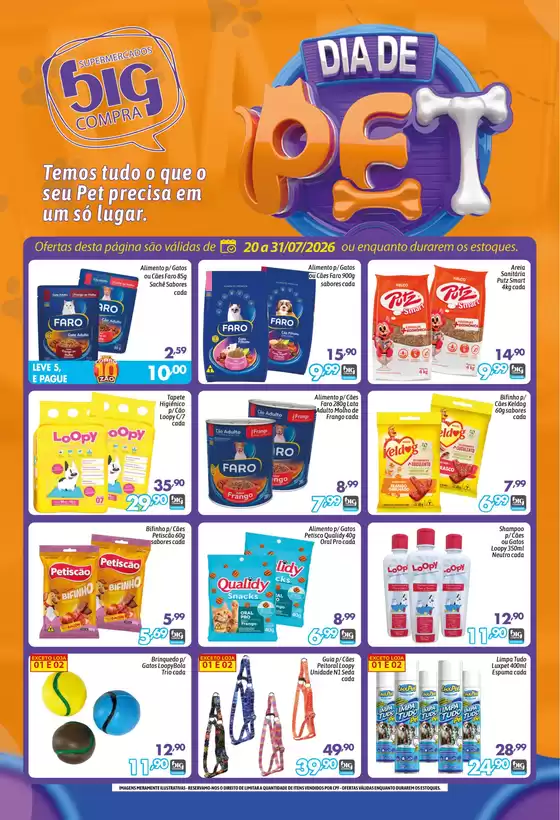 Catálogo Supermercados Big Compra | Ofertas especiais para você | 2026-07-20T00:00:00.000Z - 2026-07-31T00:00:00.000Z