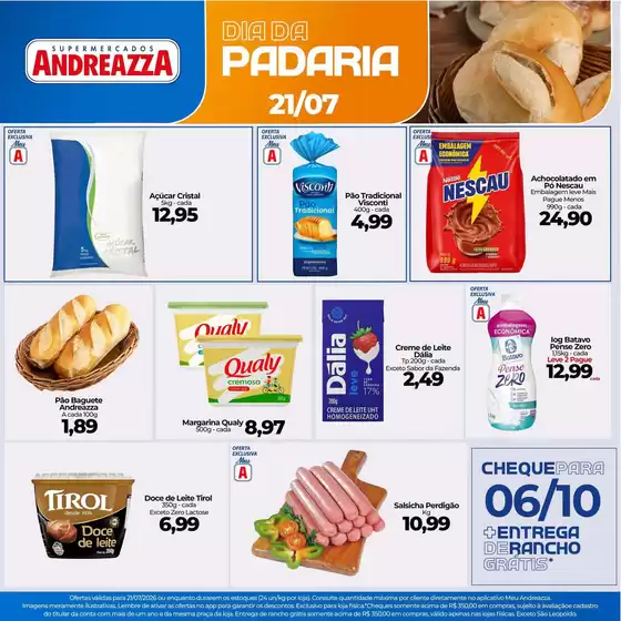 Catálogo Supermercados Andreazza | Ótima oferta para caçadores de pechinchas | 2026-07-21T00:00:00.000Z - 2026-07-21T00:00:00.000Z