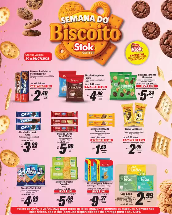 Catálogo Stok Center | Semana do biscoito Stok center | 2026-07-20T00:00:00.000Z - 2026-07-26T00:00:00.000Z