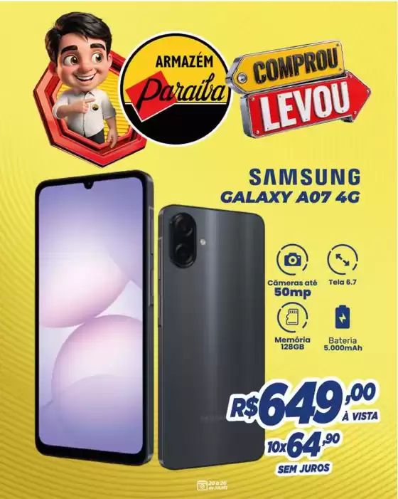 Catálogo Armazém Paraíba | Encarte Armazém Paraíba | 2026-07-20T00:00:00.000Z - 2026-07-26T00:00:00.000Z