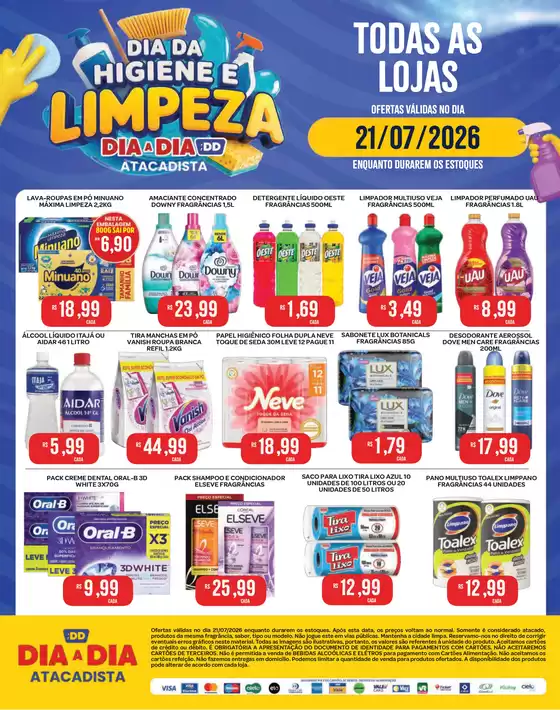 Catálogo Atacadão Dia a Dia | Ofertas de Limpeza | 2026-07-21T00:00:00.000Z - 2026-07-21T00:00:00.000Z
