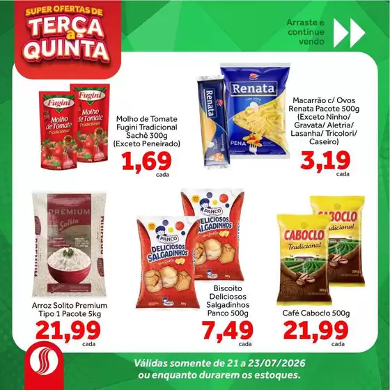 Catálogo Shibata Supermercados | Descubra ofertas atraentes | 2026-07-21T00:00:00.000Z - 2026-07-23T00:00:00.000Z
