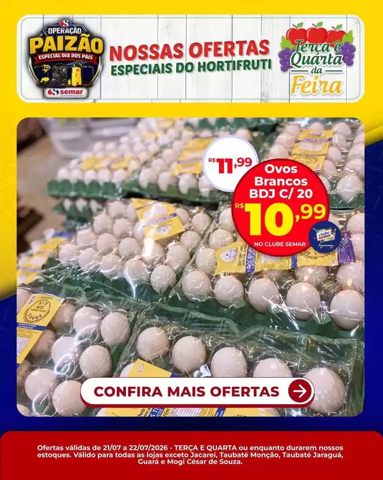 Catálogo Semar Supermercado | Encarte Semar Supermercados | 2026-07-21T00:00:00.000Z - 2026-07-22T00:00:00.000Z