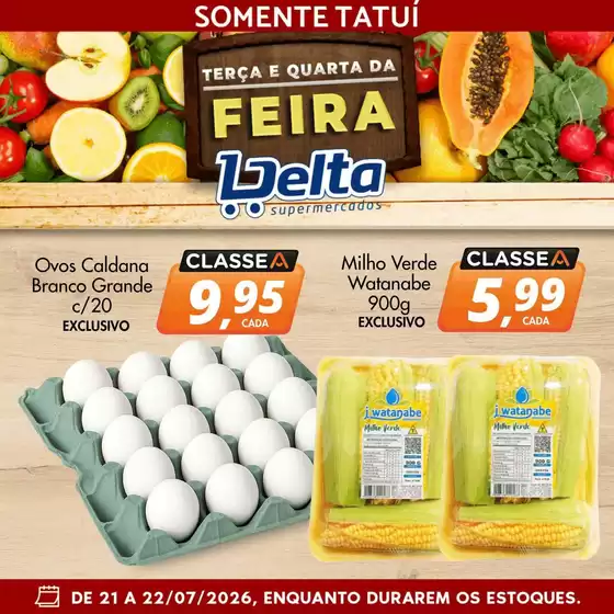 Catálogo Delta Supermercados | Ótima oferta para todos os clientes | 2026-07-21T00:00:00.000Z - 2026-07-22T00:00:00.000Z