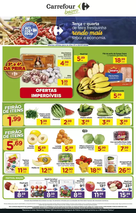 Catálogo Carrefour Bairro | Ampla seleção de ofertas | 2026-07-21T00:00:00.000Z - 2026-07-22T00:00:00.000Z