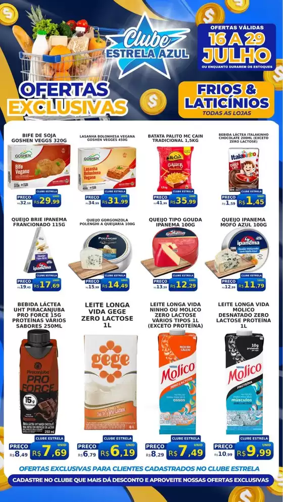 Catálogo Supermercado Estrela Azul | Nossas melhores ofertas para você | 2026-07-16T00:00:00.000Z - 2026-07-29T00:00:00.000Z
