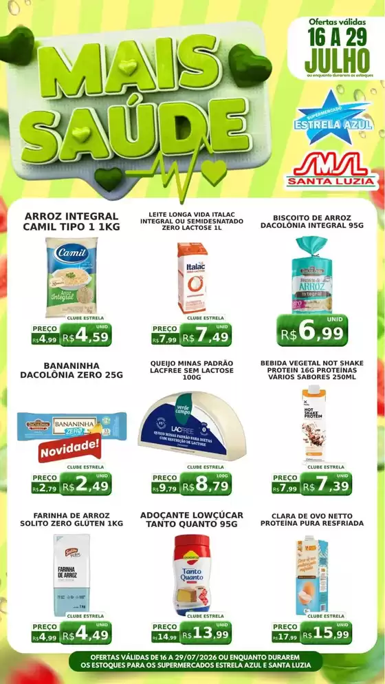 Catálogo Supermercado Estrela Azul | Ofertas e promoções atuais | 2026-07-16T00:00:00.000Z - 2026-07-29T00:00:00.000Z