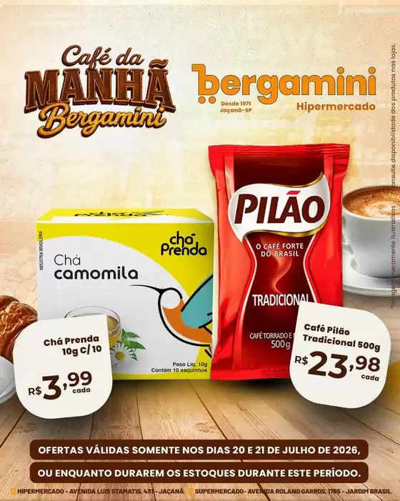 Catálogo Supermercado Bergamini | Ofertas exclusivas | 2026-07-20T00:00:00.000Z - 2026-07-21T00:00:00.000Z