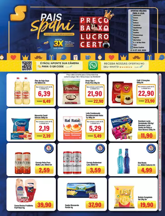 Catálogo Spani Atacadista | Jornal DIA DOS PAIS INTERIOR SP 21 a 27 07 2026 1 | 2026-07-21T00:00:00.000Z - 2026-07-27T00:00:00.000Z