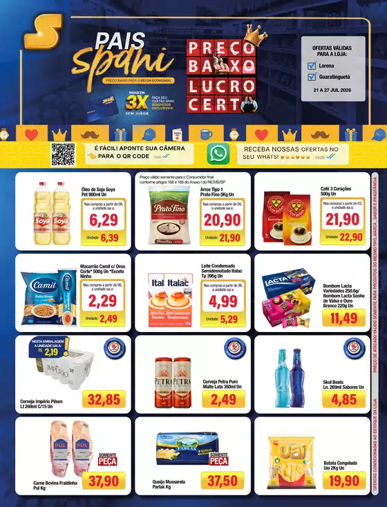 Catálogo Spani Atacadista | Jornal DIA DOS PAIS LORENA GUARA 21 a 27 07 2026 | 2026-07-21T00:00:00.000Z - 2026-07-27T00:00:00.000Z