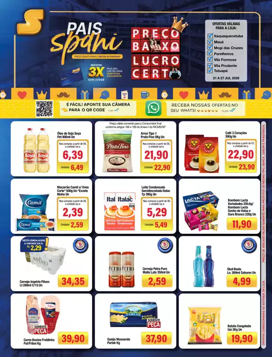 Catálogo Spani Atacadista | Jornal DIA DOS PAIS GDE SP 21 a 27 07 2026 | 2026-07-21T00:00:00.000Z - 2026-07-27T00:00:00.000Z