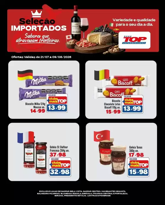 Catálogo Rede Top | Pechinchas e ofertas atuais | 2026-07-21T00:00:00.000Z - 2026-08-09T00:00:00.000Z