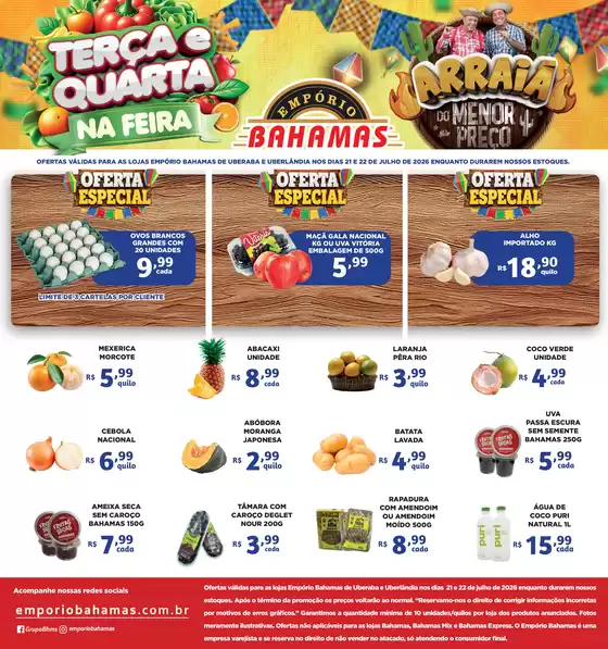 Catálogo Empório Bahamas | Terça e Quarta na Feira - Uberlândia e Uberaba | 2026-07-21T00:00:00.000Z - 2026-07-22T00:00:00.000Z