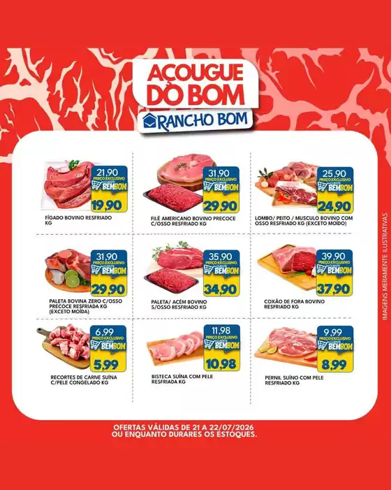 Catálogo Rancho Bom Supermercados | Descubra ofertas atraentes | 2026-07-21T00:00:00.000Z - 2026-07-22T00:00:00.000Z