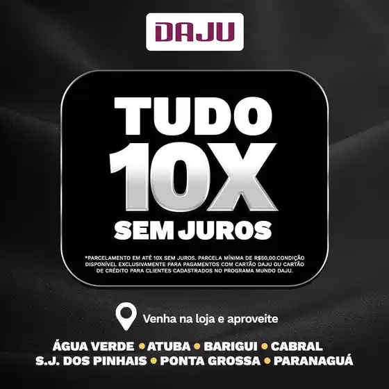Catálogo Daju | Melhores ofertas para todos os caçadores de pechinchas | 2026-07-21T00:00:00.000Z - 2026-07-31T00:00:00.000Z