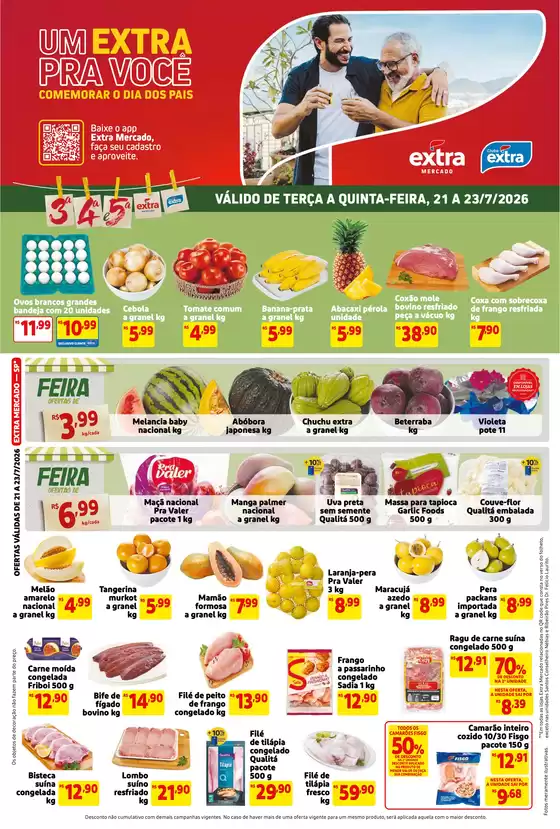 Catálogo Mercado Extra | Folheto Mercado Extra | 2026-07-21T00:00:00.000Z - 2026-07-23T00:00:00.000Z