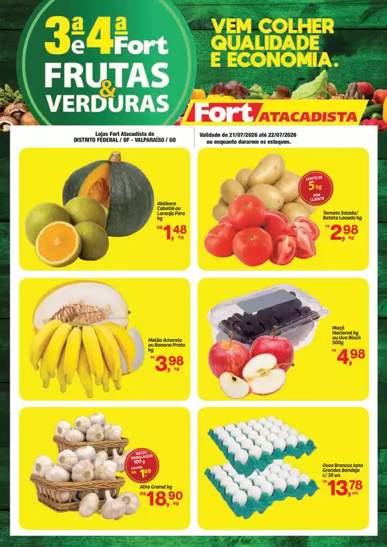 Catálogo Fort Atacadista | DF Fort FLV | 2026-07-21T00:00:00.000Z - 2026-07-22T00:00:00.000Z