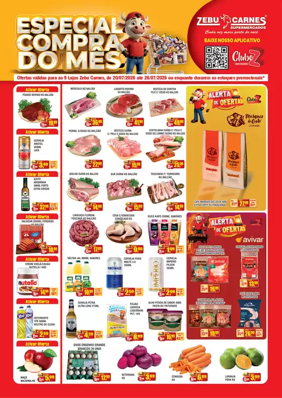 Catálogo Zebu Carnes Supermercados | 3 Jornal Zebu JULHO F8 03 2026 | 2026-07-20T00:00:00.000Z - 2026-07-26T00:00:00.000Z