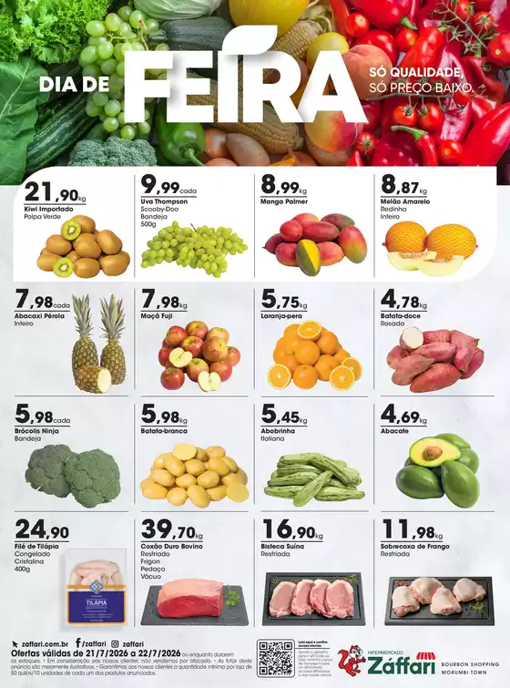 Catálogo Zaffari | Ofertas Dia de Feira | 2026-07-21T00:00:00.000Z - 2026-07-22T00:00:00.000Z