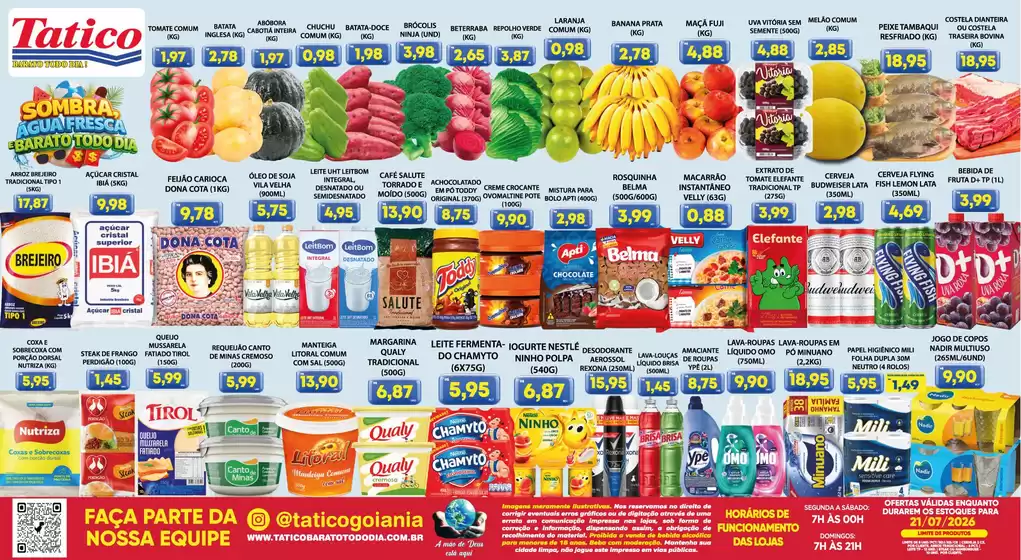 Catálogo Tatico | Encarte Tatico | 2026-07-21T00:00:00.000Z - 2026-07-21T00:00:00.000Z