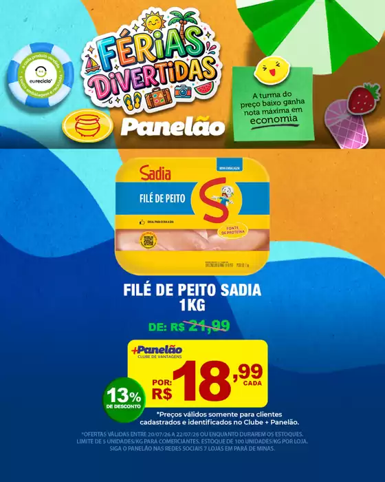 Catálogo Panelão Supermercados | Ferias Diverdidas | 2026-07-21T00:00:00.000Z - 2026-07-22T00:00:00.000Z