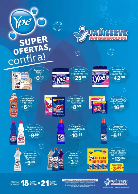 Catálogo Supermercados Jaù Serve | Speciale | 2026-07-21T00:00:00.000Z - 2026-07-21T00:00:00.000Z