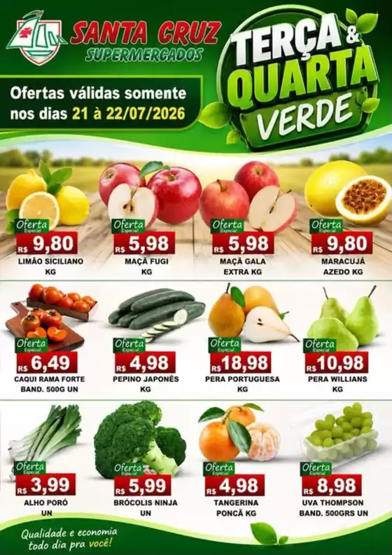 Catálogo Santa Cruz Supermercados | Ofertas | 2026-07-22T00:00:00.000Z - 2026-07-22T00:00:00.000Z