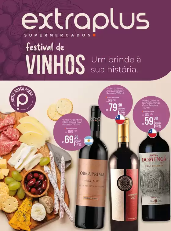 Catálogo Extra Plus | Festival De Vinhos | 2026-07-22T00:00:00.000Z - 2026-08-12T00:00:00.000Z