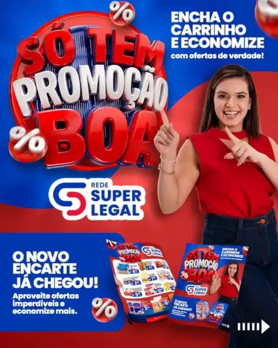 Catálogo Rede Super Legal de Supermercados em Nova Santa Rita | So tem Pronocao % Bao | 2026-07-22T00:00:00.000Z - 2026-07-25T00:00:00.000Z