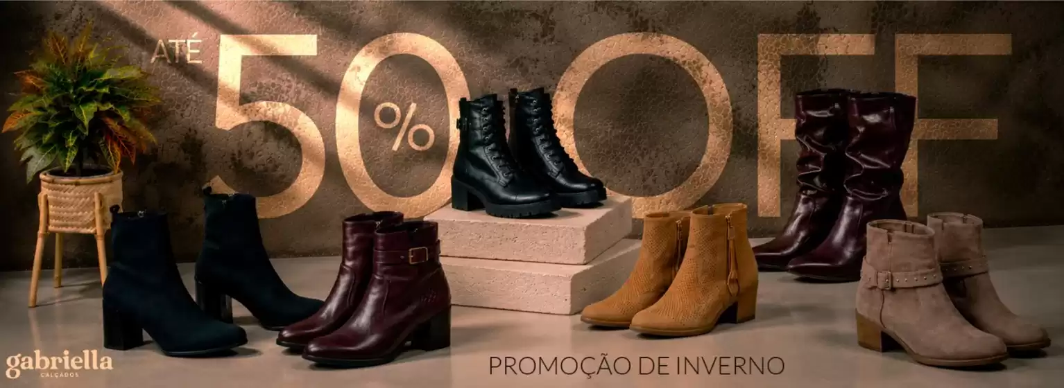 Catálogo Gabriella Calçados | Até 50% off | 2026-07-22T00:00:00.000Z - 2026-08-22T00:00:00.000Z