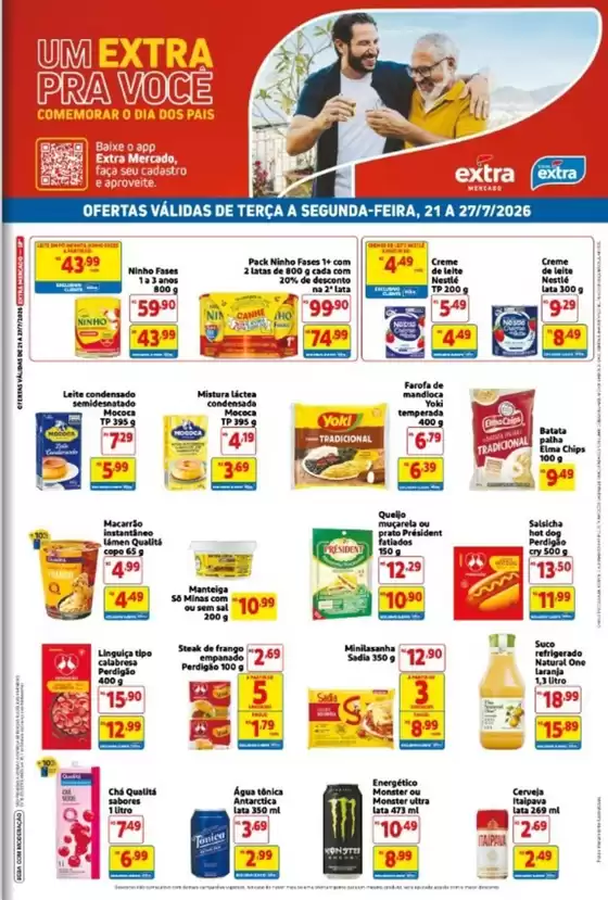 Catálogo Clube Extra | Ofertas Da Semana | 2026-07-22T00:00:00.000Z - 2026-07-27T00:00:00.000Z