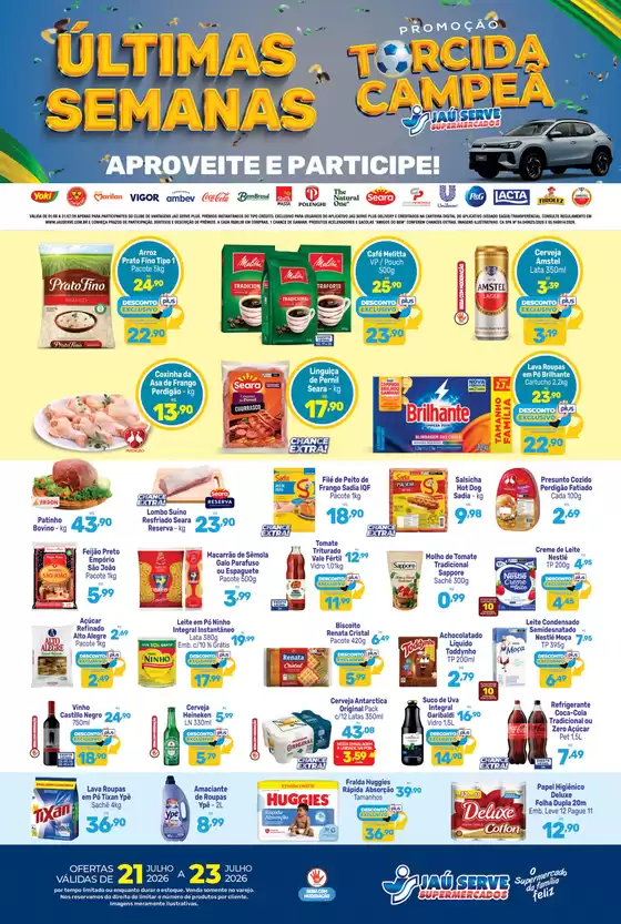 Catálogo Supermercados Jaù Serve | TV Deals | 2026-07-22T00:00:00.000Z - 2026-07-23T00:00:00.000Z