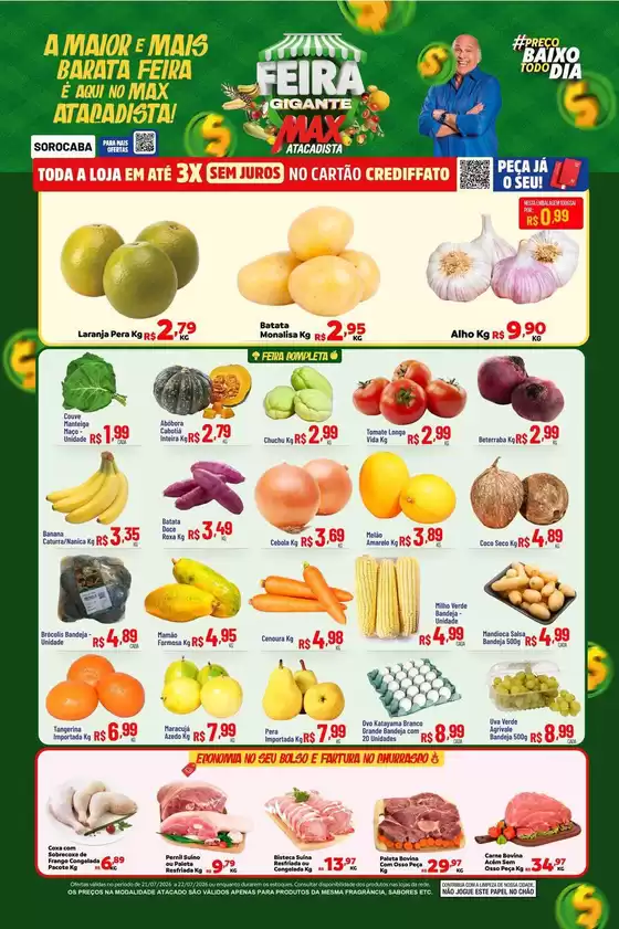 Catálogo Max Atacadista em Santa Helena-Paraná | Melhores ofertas para compradores econômicos | 2026-07-21T00:00:00.000Z - 2026-07-22T00:00:00.000Z