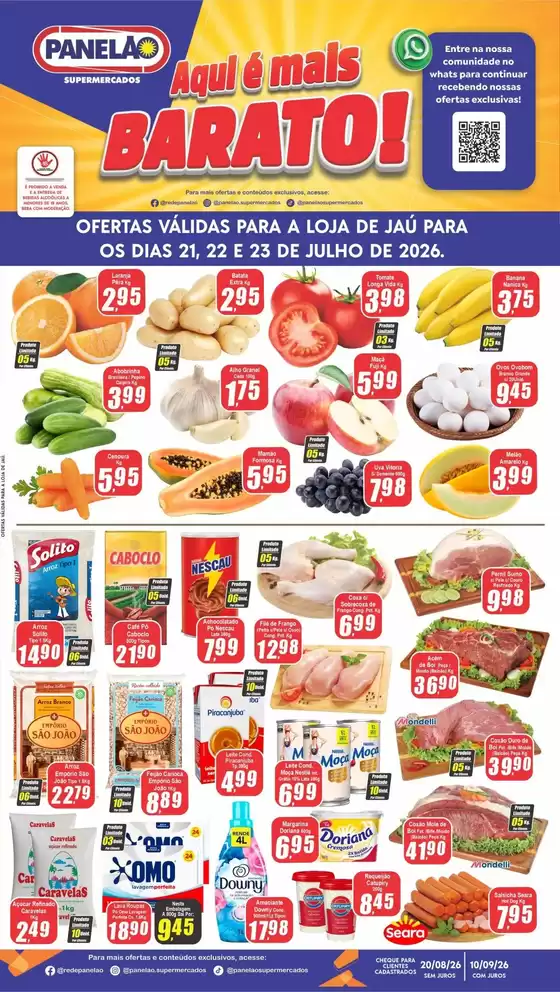 Catálogo Panelão | Ofertas exclusivas e pechinchas | 2026-07-21T00:00:00.000Z - 2026-07-23T00:00:00.000Z