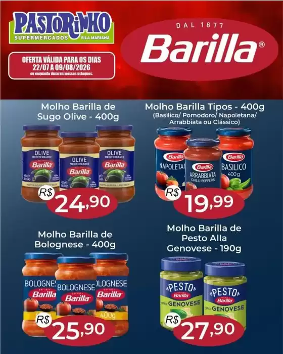 Catálogo Supermercado Pastorinho | Nossas melhores ofertas para você | 2026-07-22T00:00:00.000Z - 2026-08-09T00:00:00.000Z