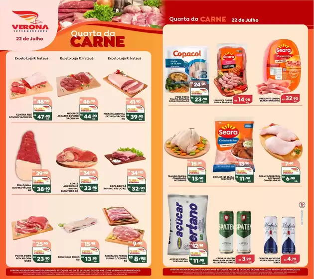 Catálogo Verona Supermercados | Encarte Verona Supermercados | 2026-07-22T00:00:00.000Z - 2026-07-22T00:00:00.000Z