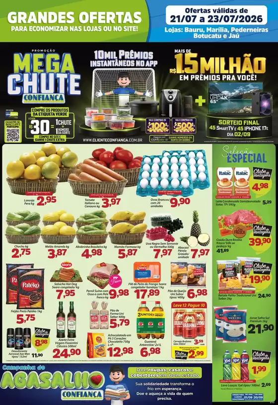 Catálogo Confiança Supermercados | Tabloide rede 2107 2026 WPP2 | 2026-07-21T00:00:00.000Z - 2026-07-23T00:00:00.000Z