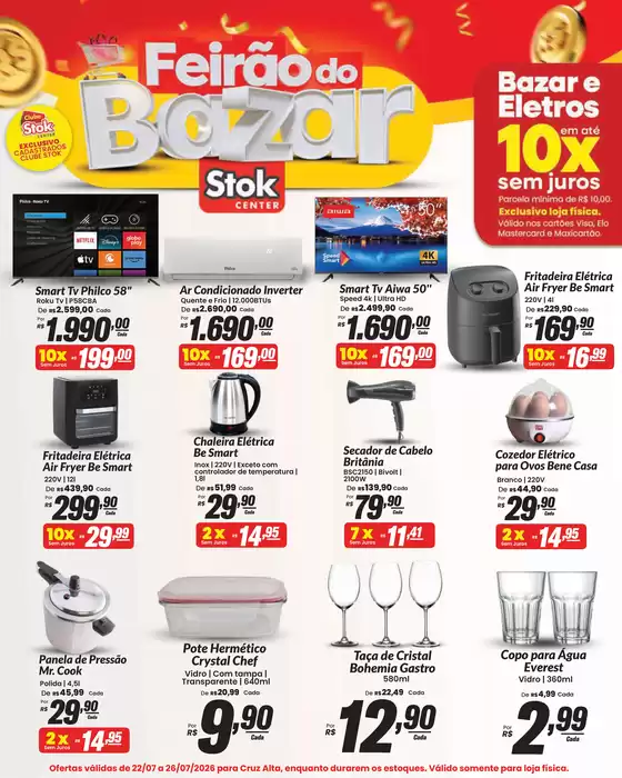 Catálogo Stok Center | 55233 Lamina stok center Feirao do Bazar Cruz Alta 22 a 26 de julho 1 | 2026-07-22T00:00:00.000Z - 2026-07-26T00:00:00.000Z