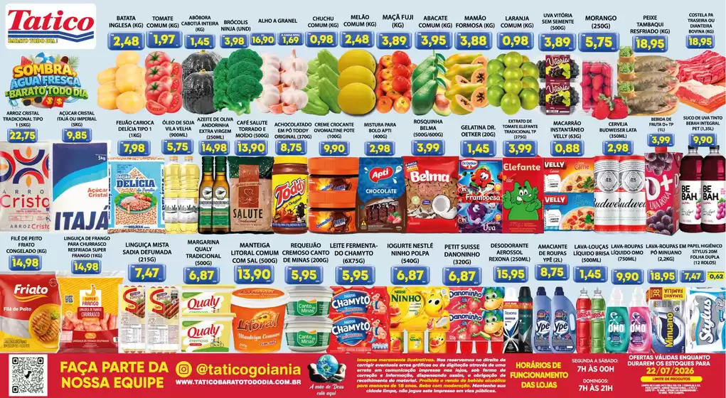 Catálogo Tatico | Encarte Tatico | 2026-07-22T00:00:00.000Z - 2026-07-22T00:00:00.000Z